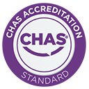 CHAS Accreditation standard Logo Stamp